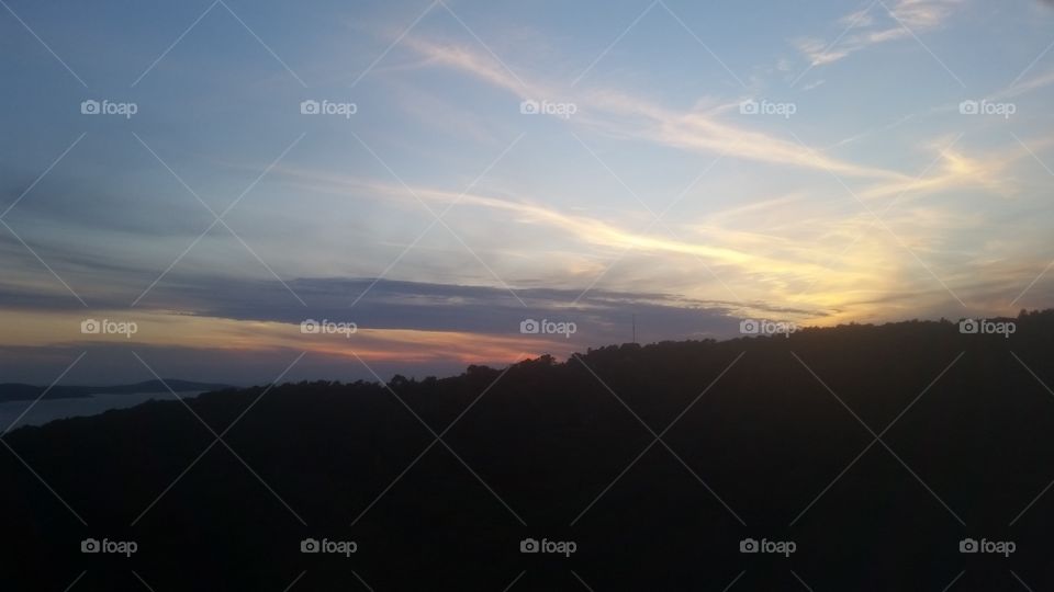 Sunset, Landscape, Sky, Dawn, Fog