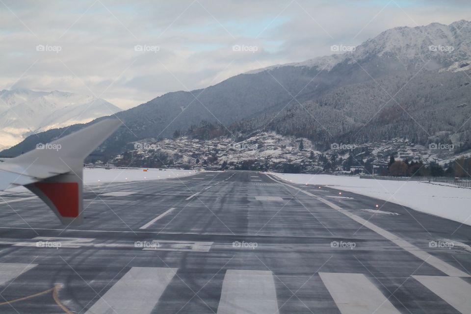 Airport runway 