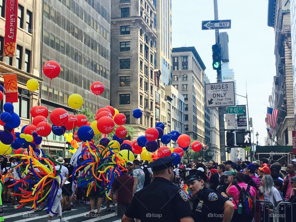 New York.
UNITED STATES OF AMERICA.
New York 2016 Gay Pride.