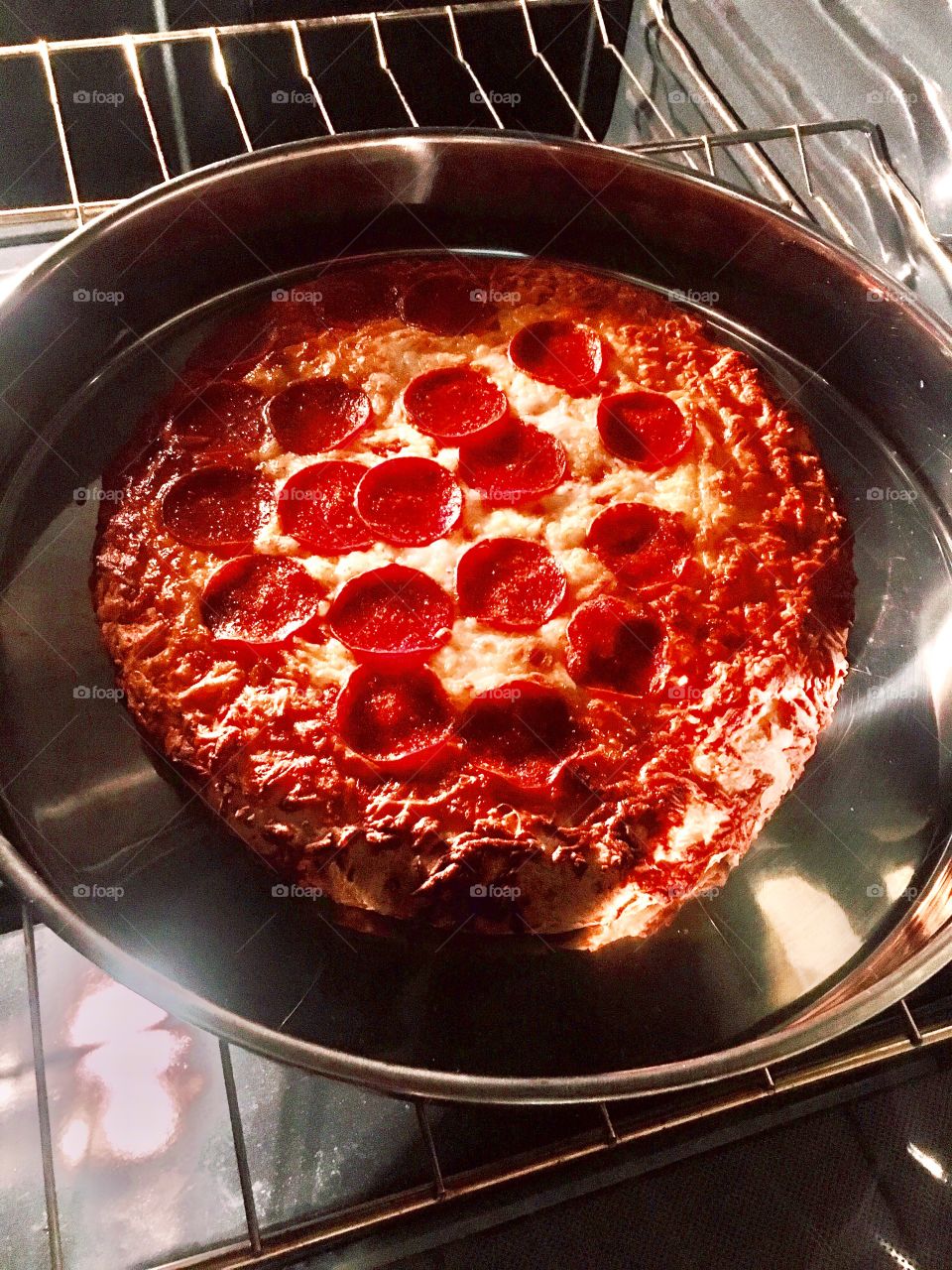Pizza pepperoni made in home 🍕