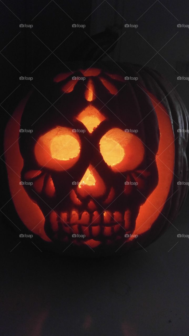 Halloween, Pumpkin, Horror, Vicious, Scary
