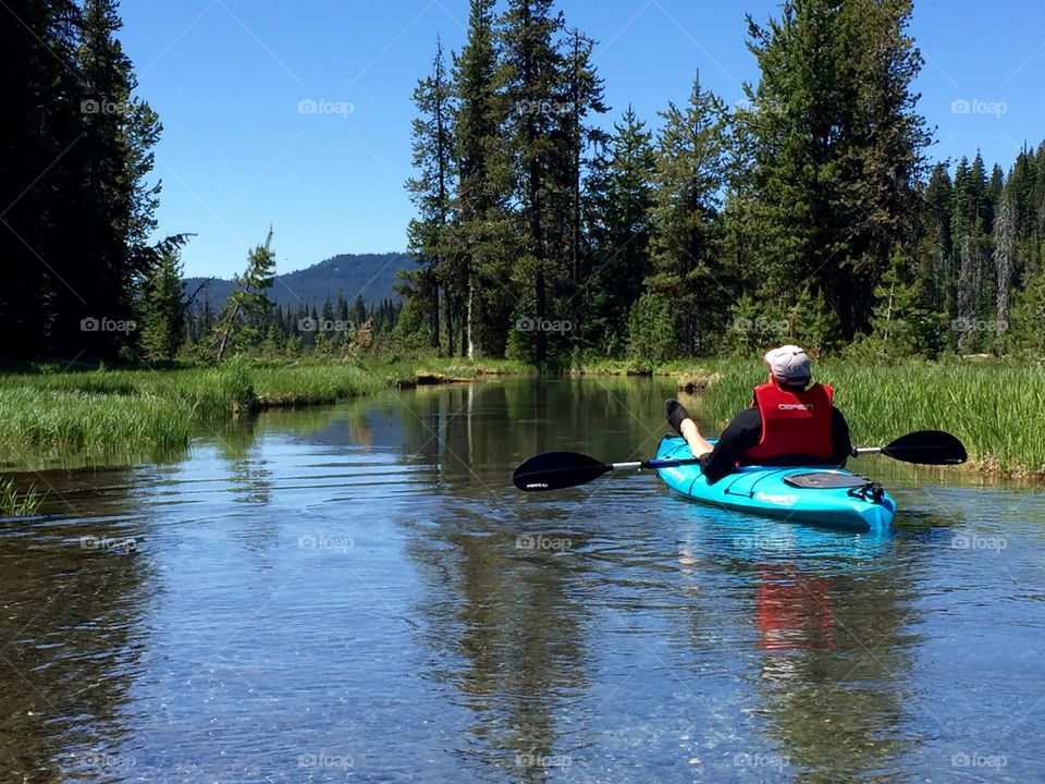 Lake, Recreation, Canoe, Water, River