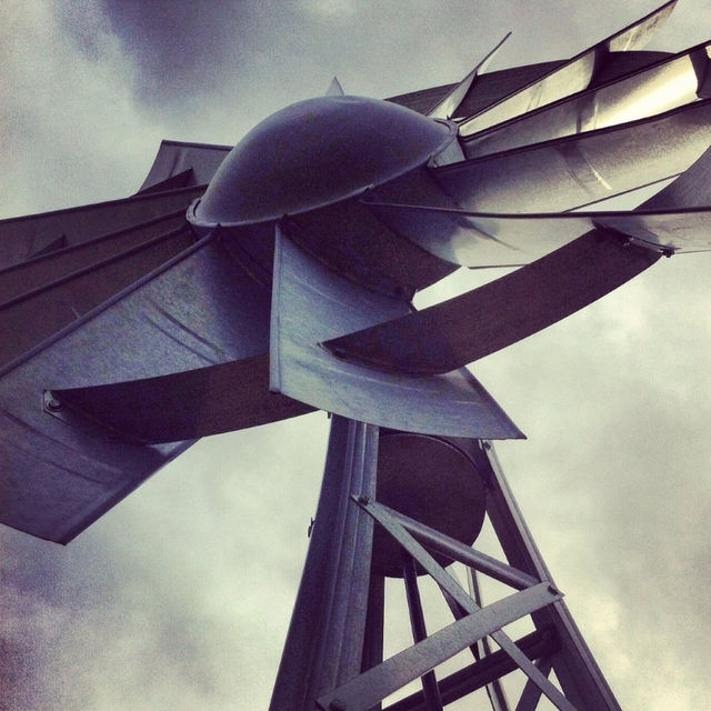 equipment wind farm windmill by redrock