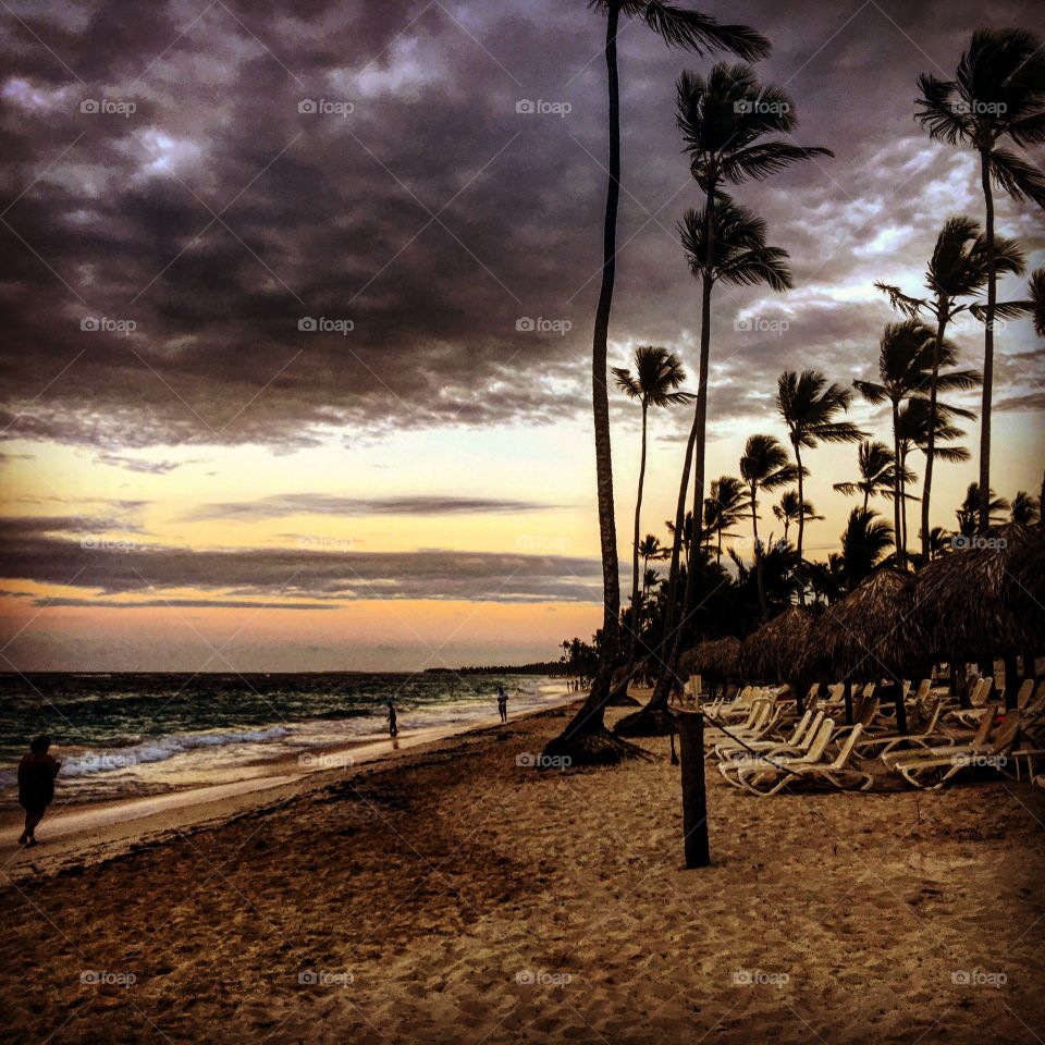 Beach, Water, Ocean, Sand, Sunset