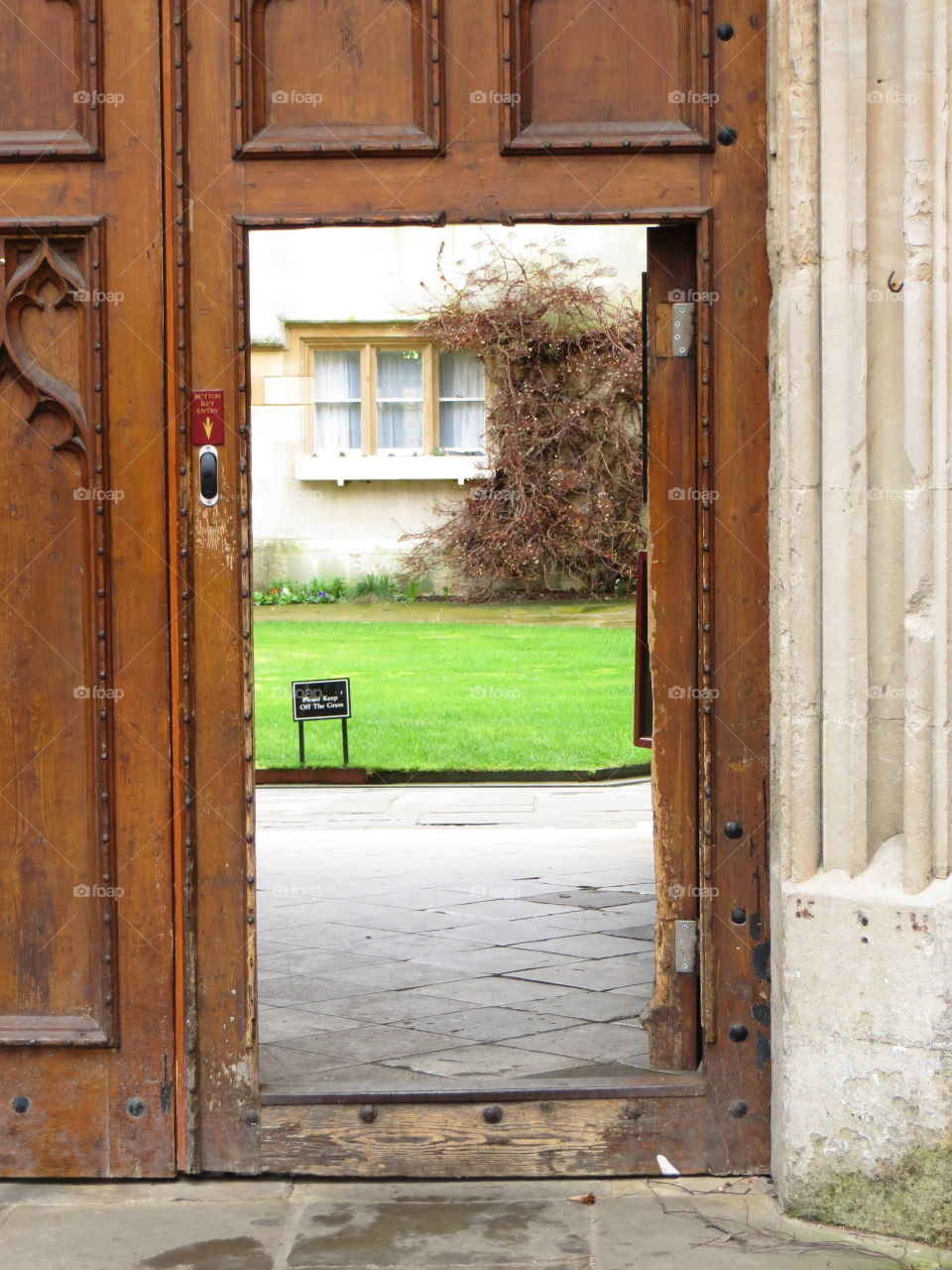 Oxford University door