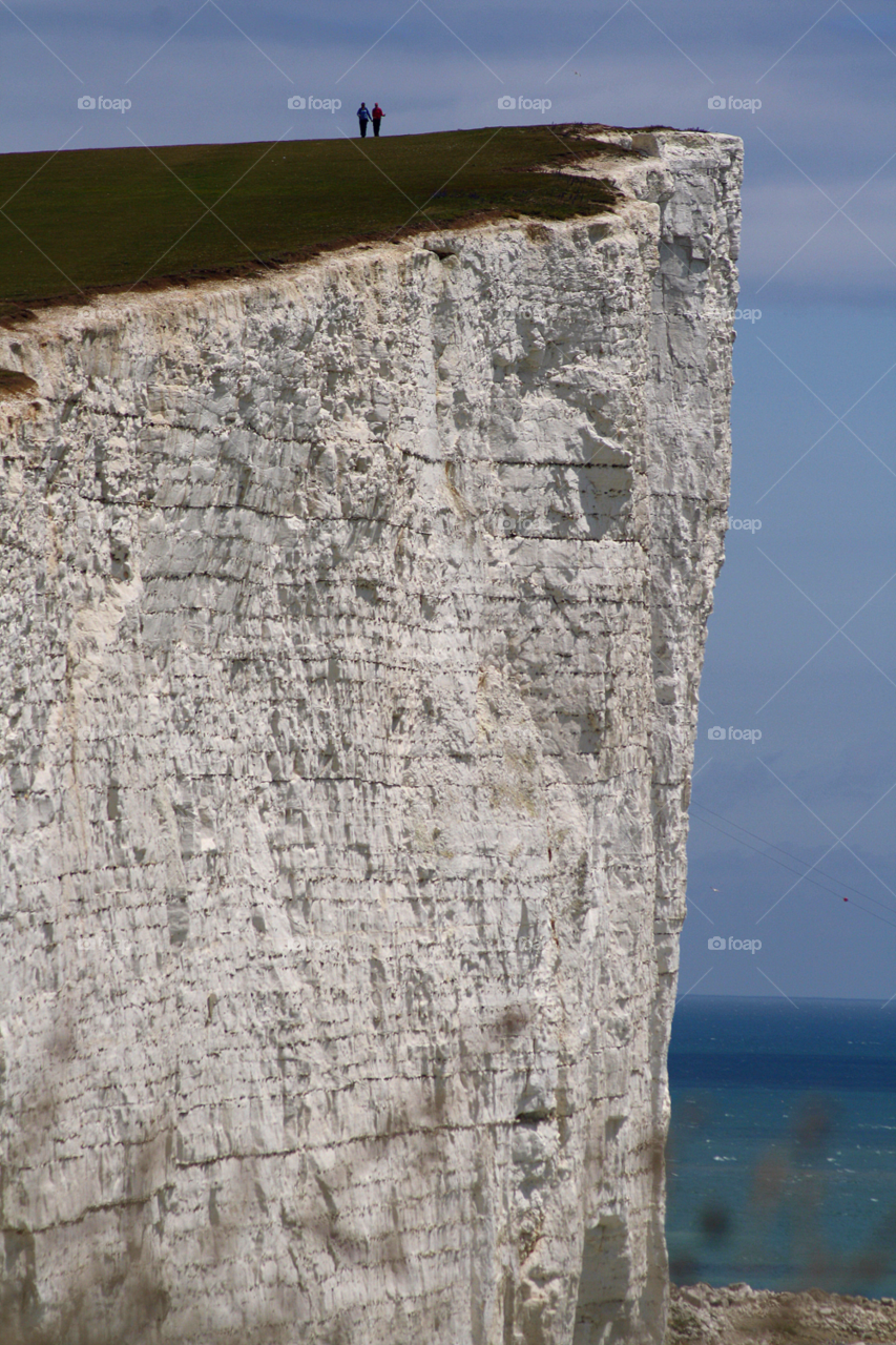 summer sea cliffs eastbourne by leonbritton123
