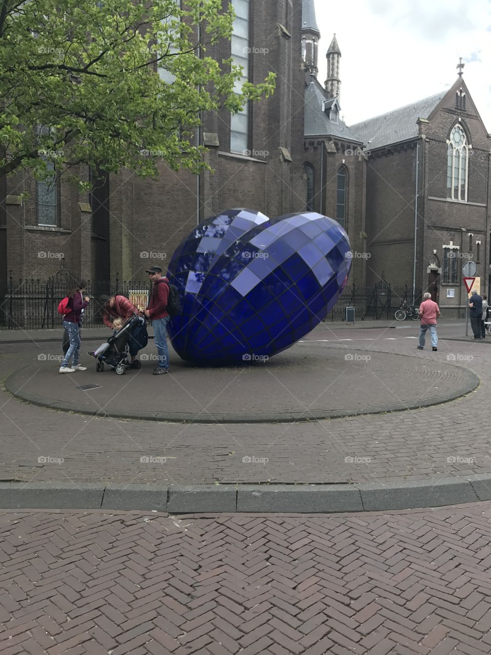 The Hauge
Blue heart
Art
Glass
Netherlands 