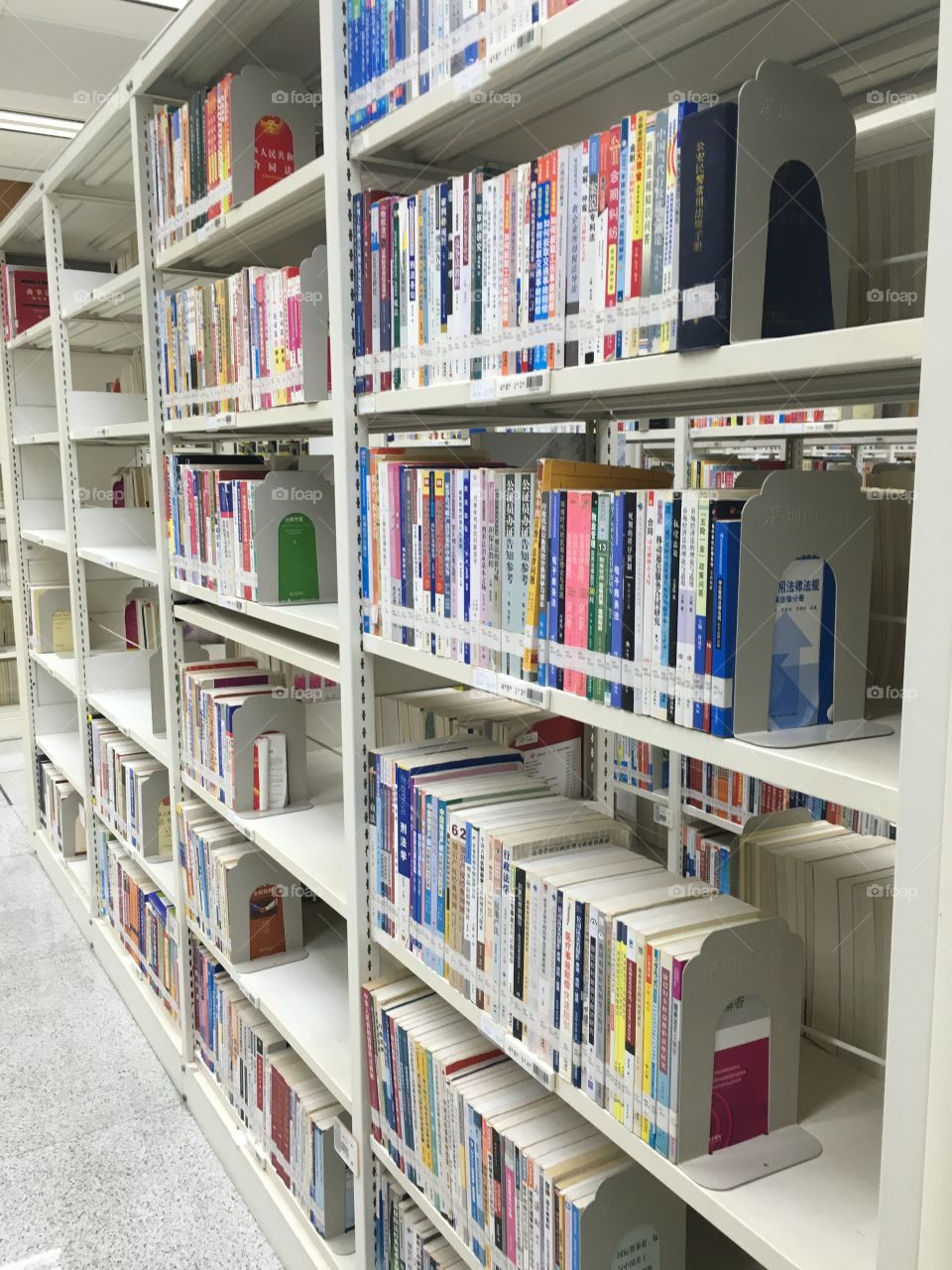Chinese Books in Shenzhen Library - China