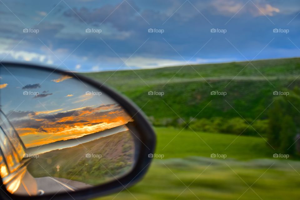 Incredible reflections in steamboat Colorado 