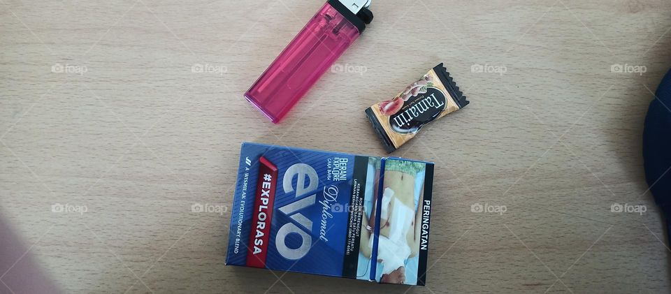 cigarettes and candy