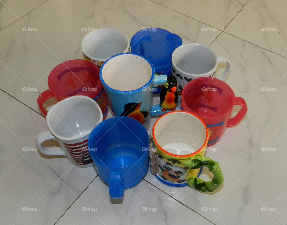 mug. colorful mugs
