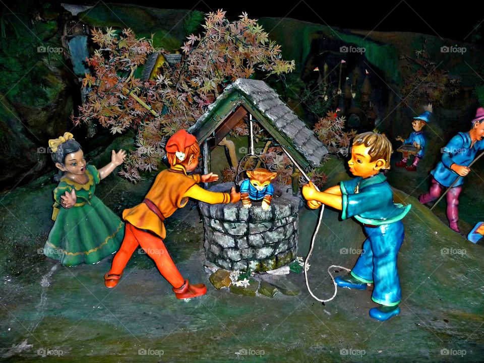 ceramic story book characters