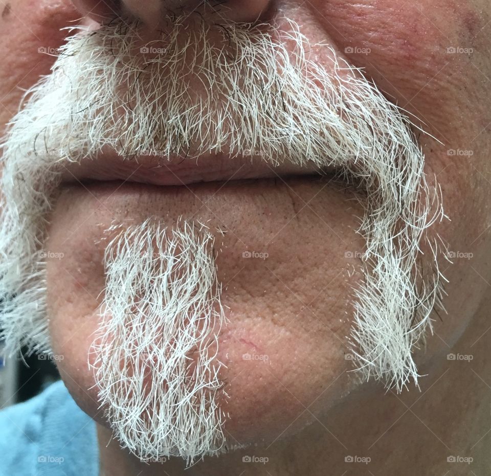 Our own design of facial hair, & we like It!