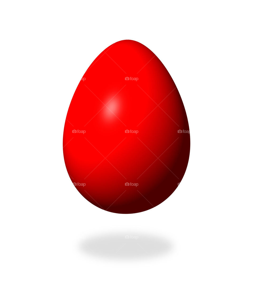 Egg Red

Red egg on white background with shadow.