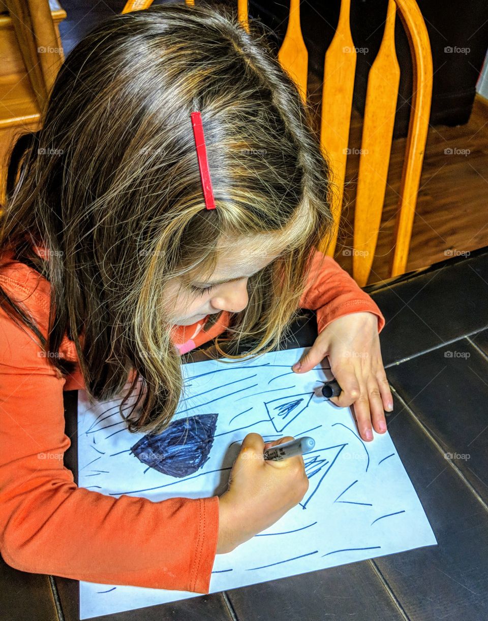 sketching plan for the pumpkin's face