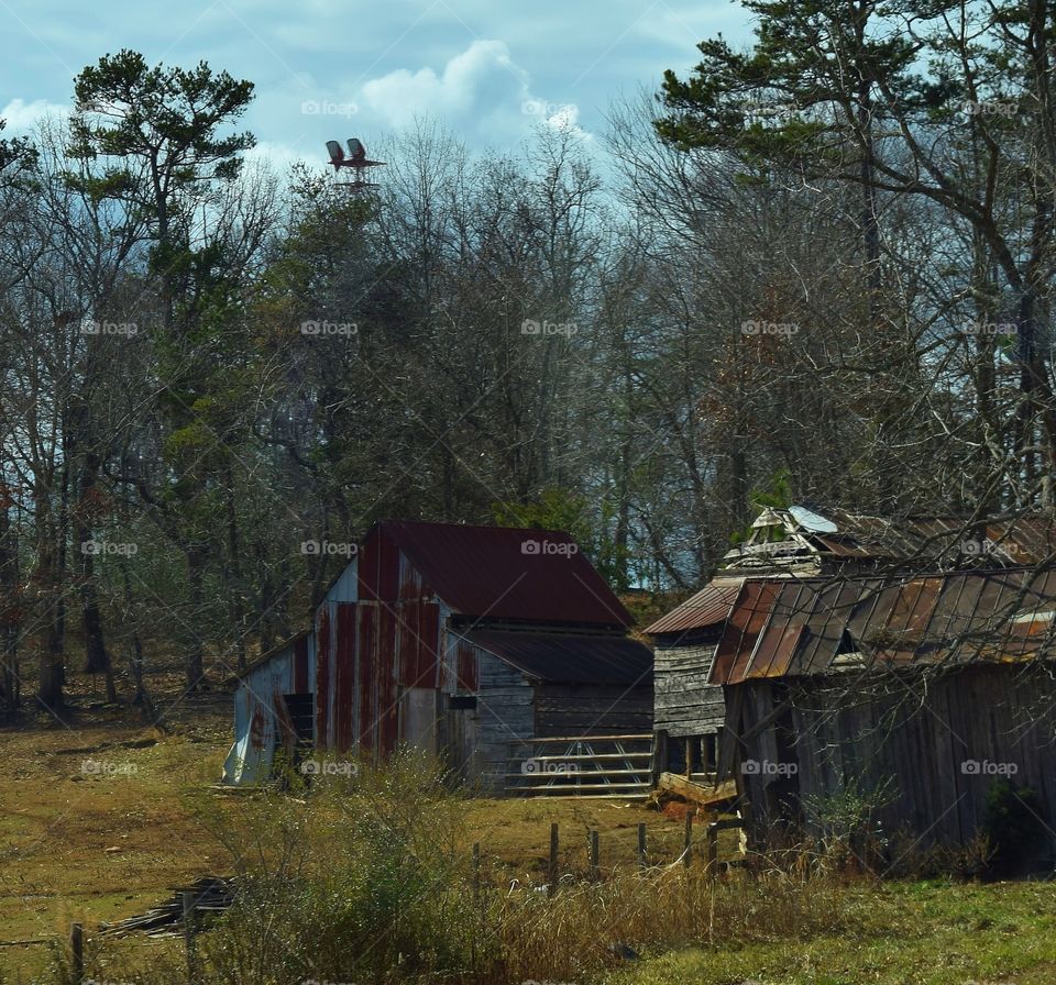 Abandoned barn