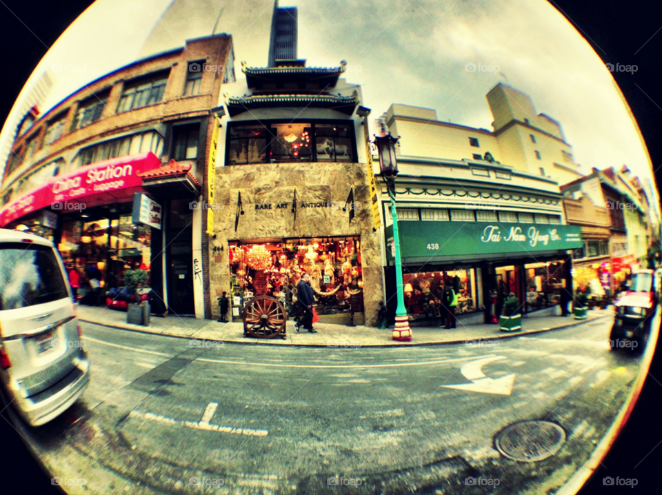 sf street chinese road by gene916