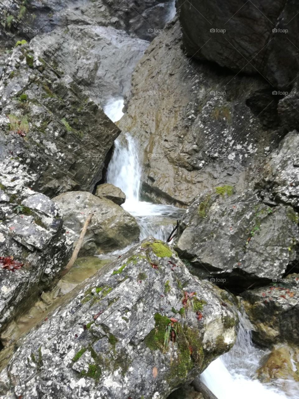 rocks and falls