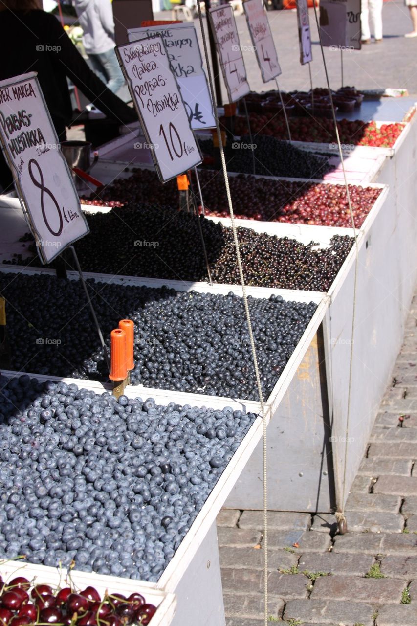 Berry Market in Helsinki