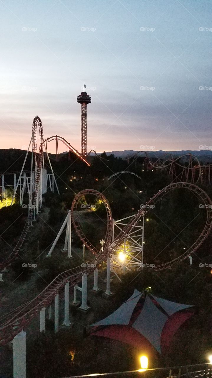 Rollercoaster Landscape