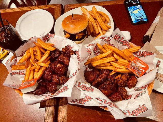 Delicious meal moment 
