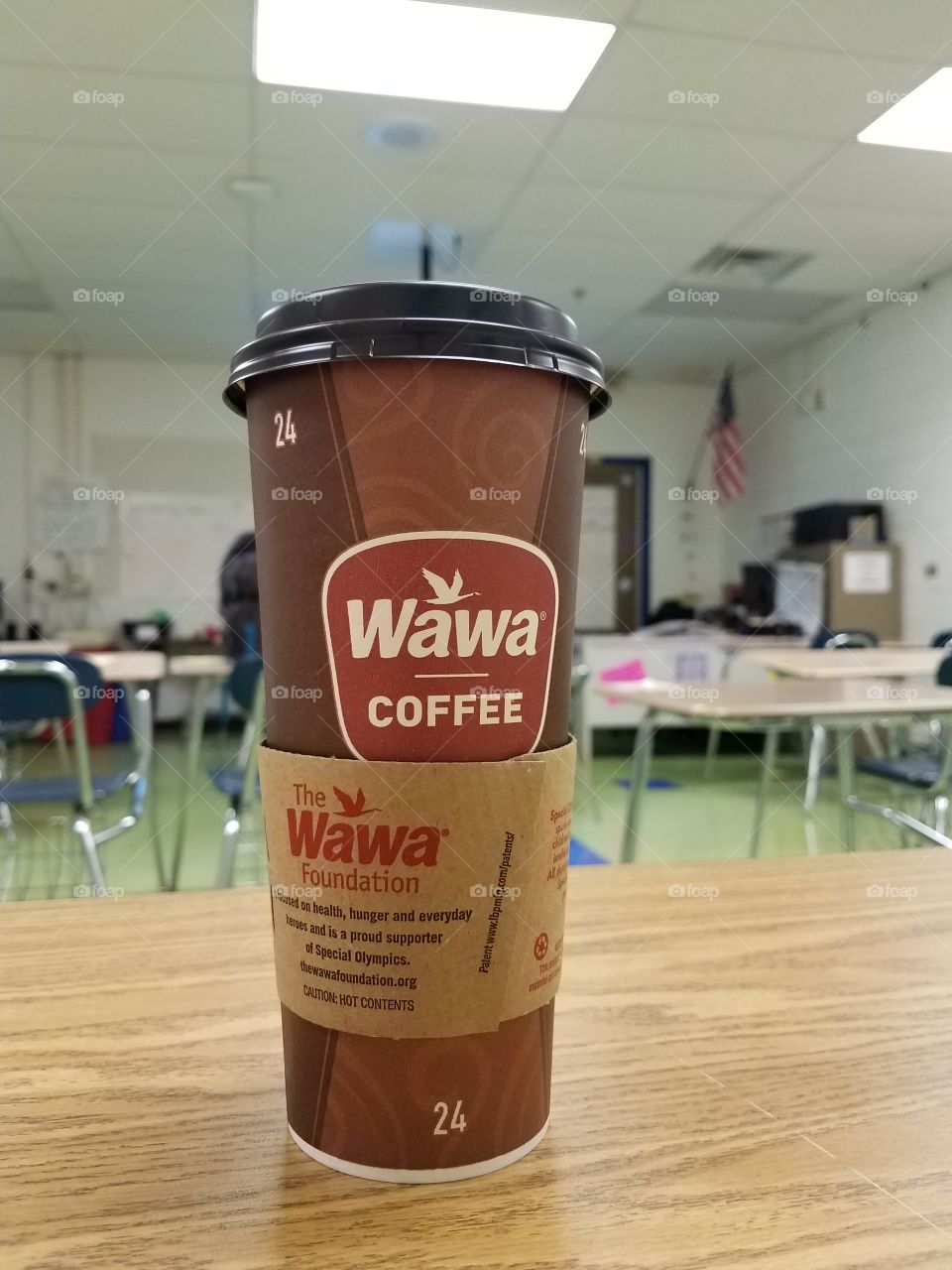Wawa Coffee in the morning