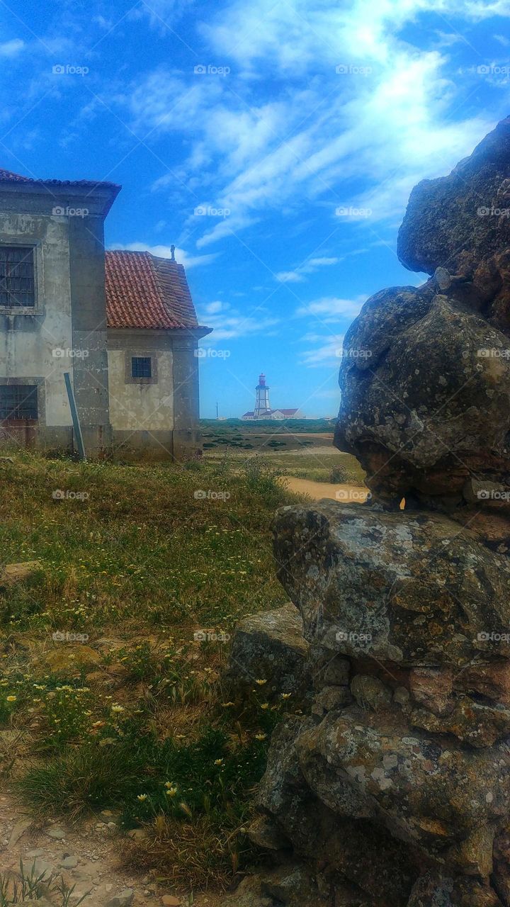 A view on the lighthouse