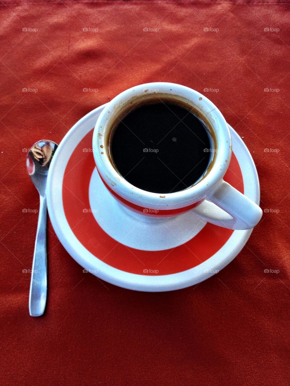 Coffee in red 