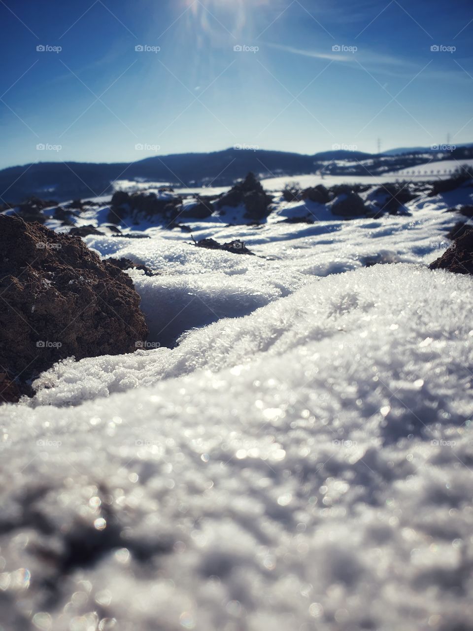 ice and snow impressions