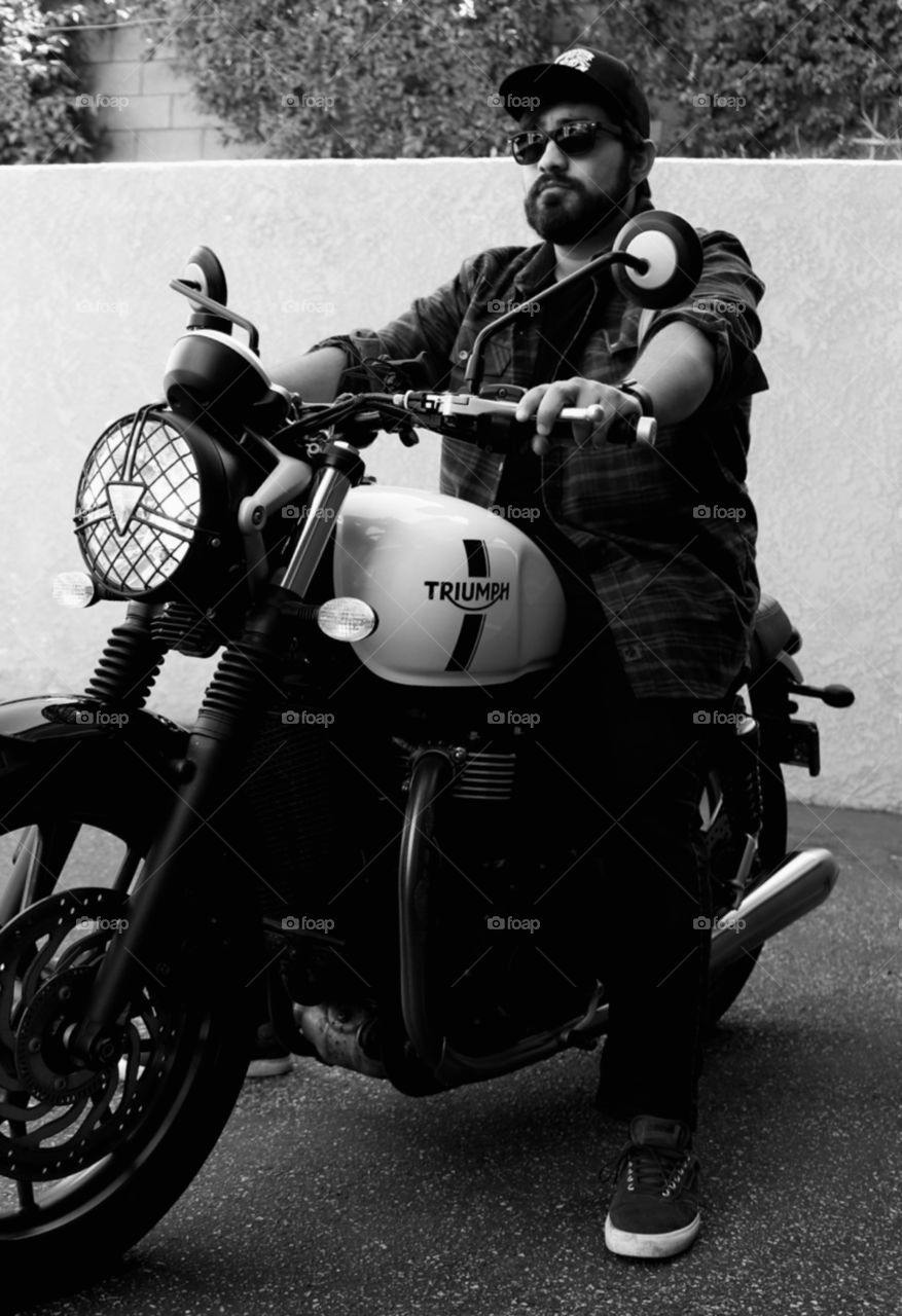 Triumph Street Twin motorcycle 