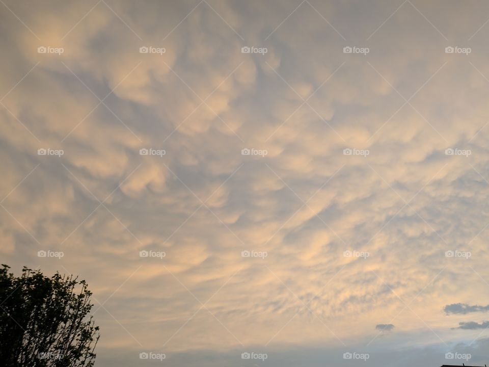 Clouds before the storm