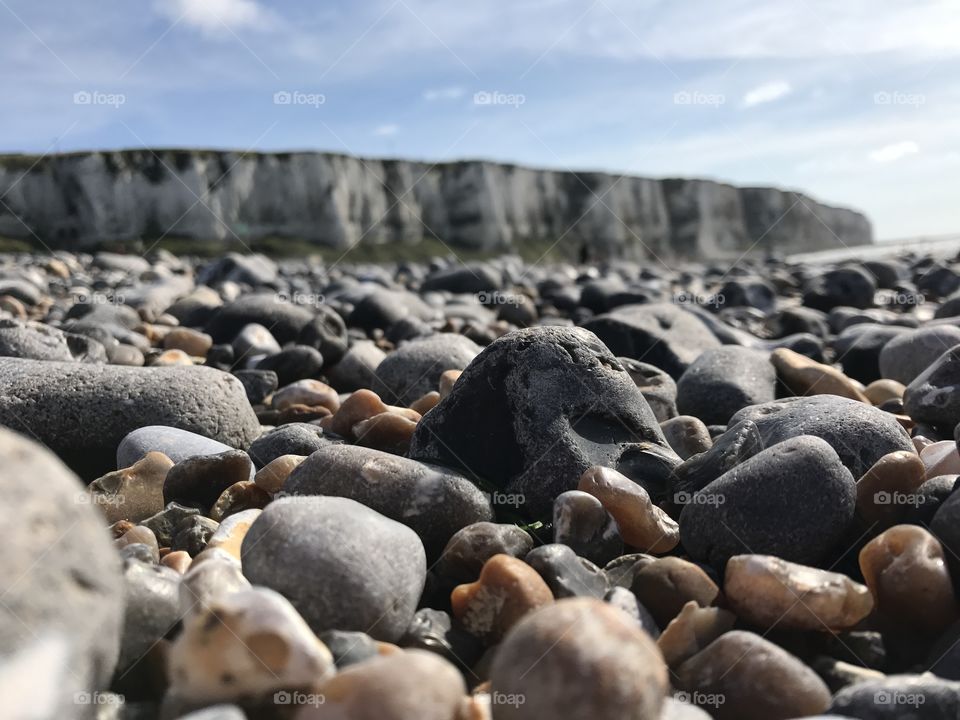 Cliff and shingle
