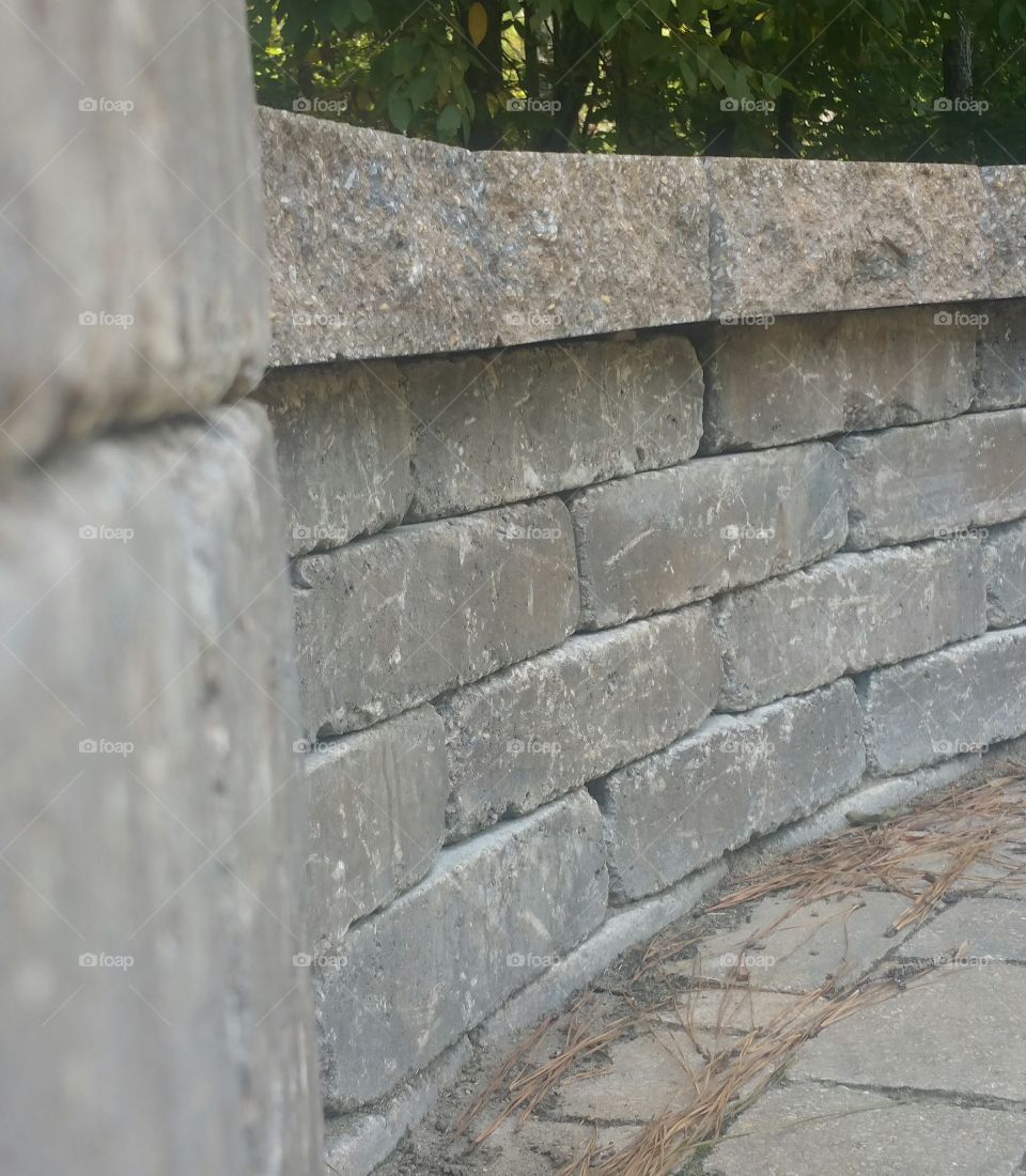 Castle Stone Wall