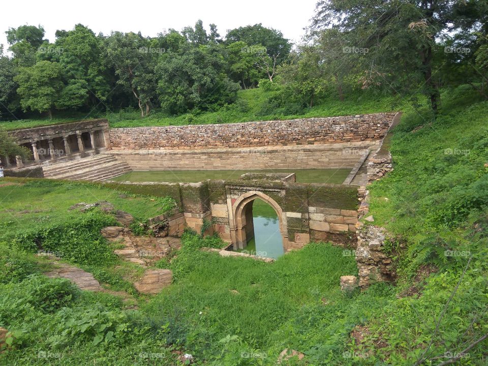 Ancient historical house or temple