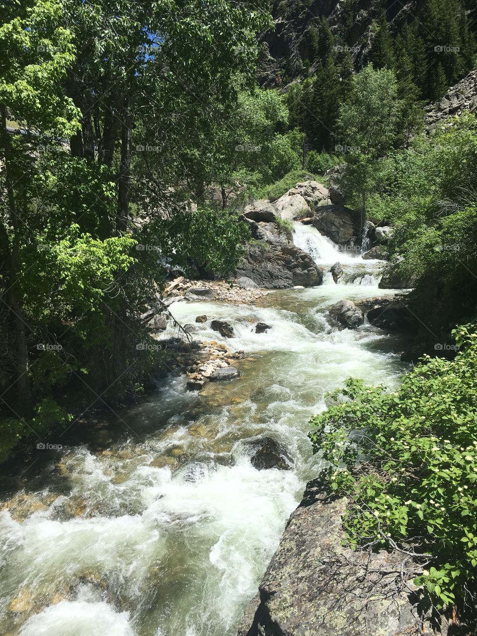 Grizzly Creek canyon