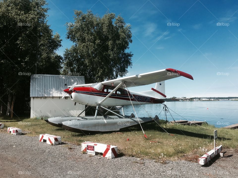 Seaplane in Alaska 