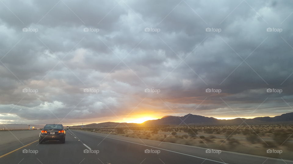 trip through northern cali, Mojave ca