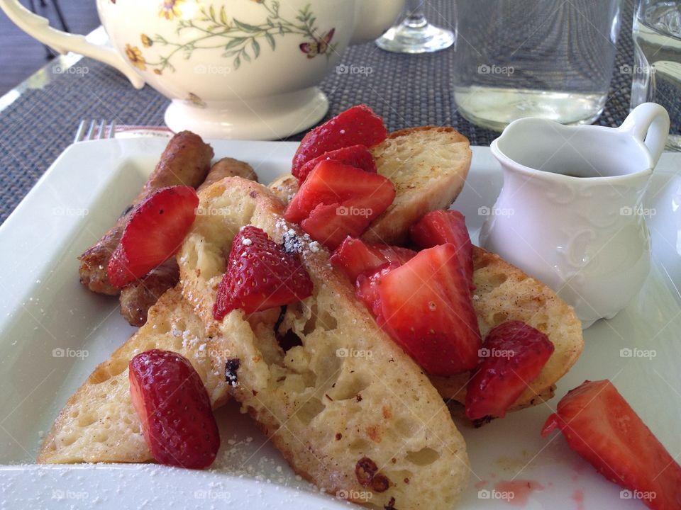 Strawberry French Toast
