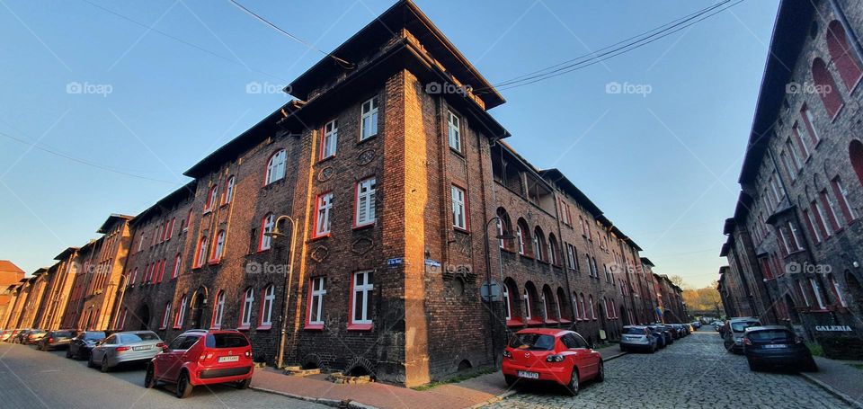 Nikiszowiec, old Katowice, Silesia, Poland