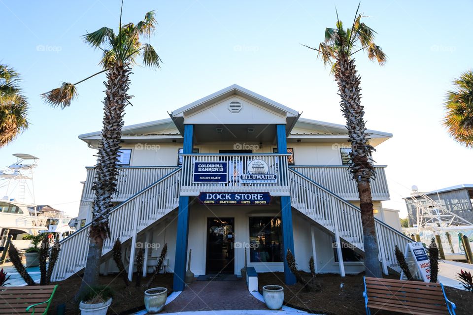 Orange Beach dock store shop in Alabama 