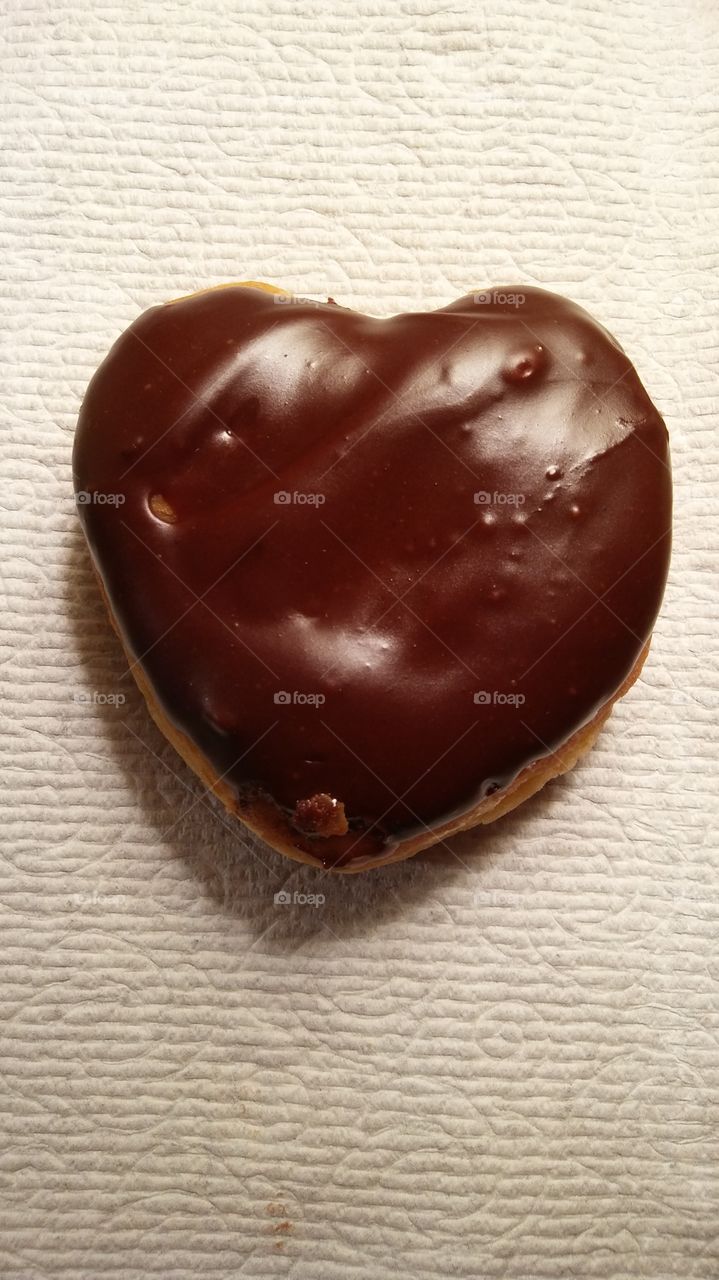 Heart Shaped Doughnut