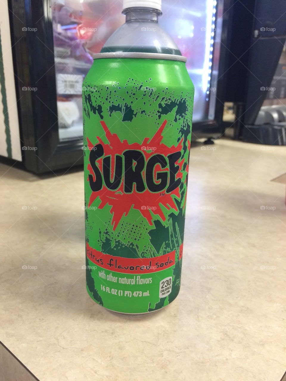 Surge soda