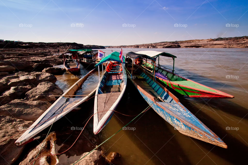 Boat in the river