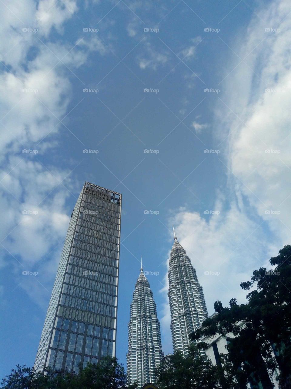 Patronas Towers in Kuala Lumpur