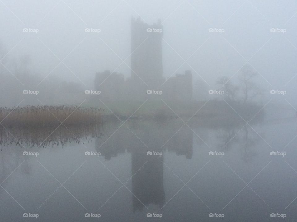 Castle on the fog
