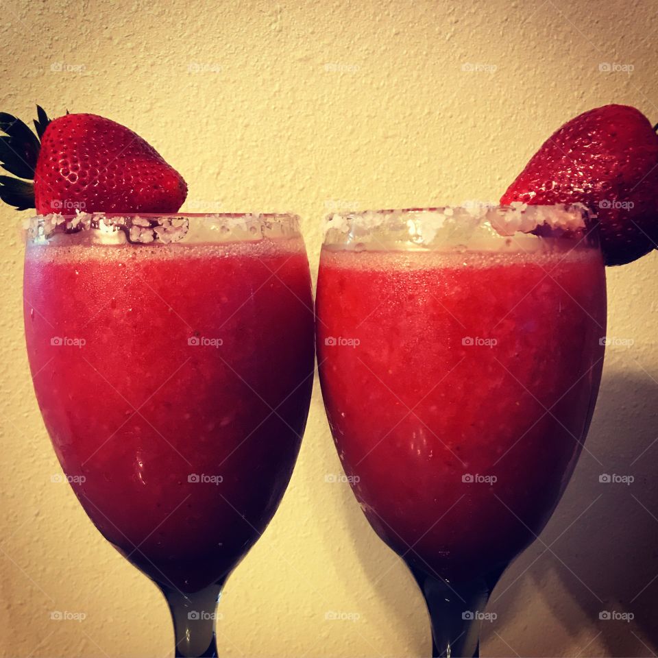 Strawberry Margaritas 