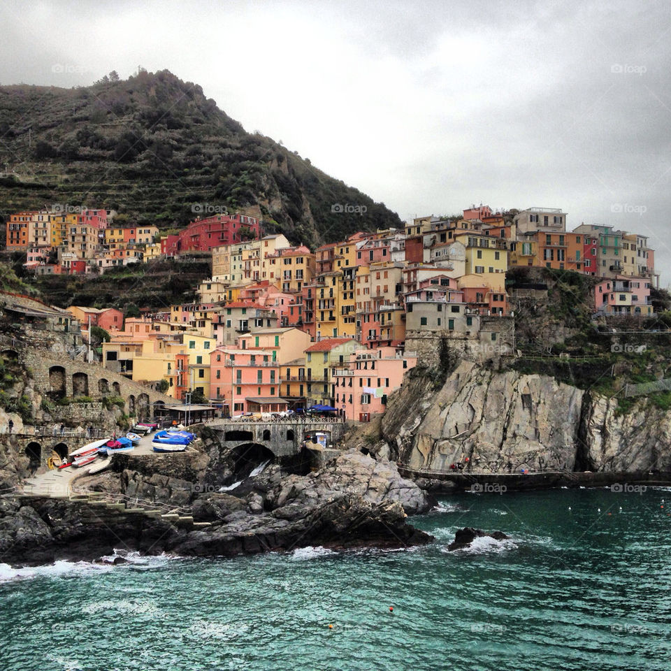 Manarola, Parco Nazionale delle Cinque Terre, Italia