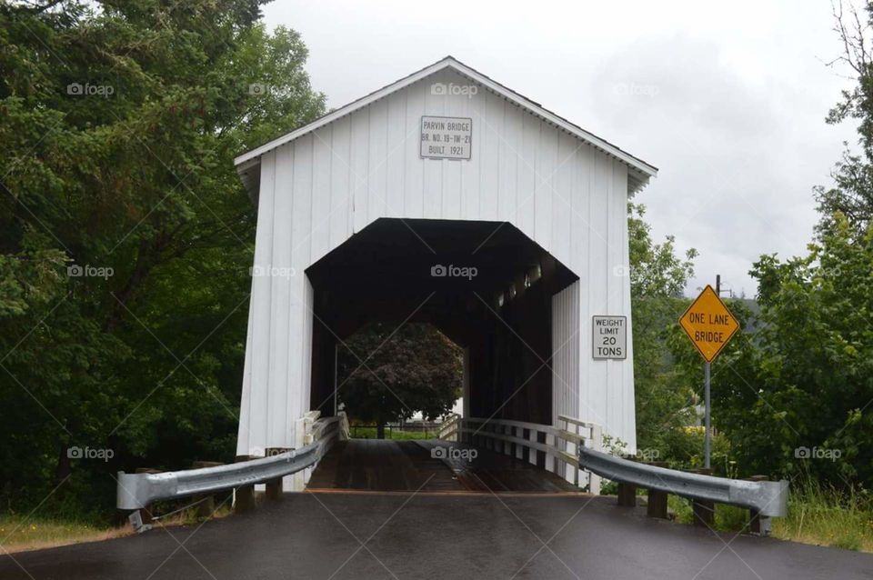 Parvin Covered Bridge, Dexter, OR