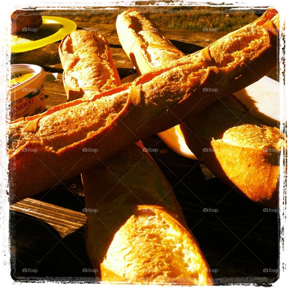 bread breakfast pain champ de la chapelle france by eeefje