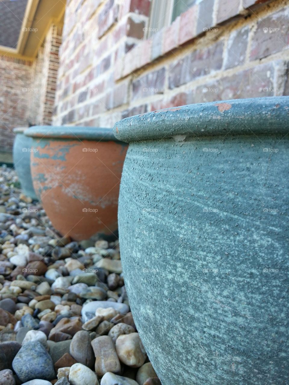 Terra cotta pots